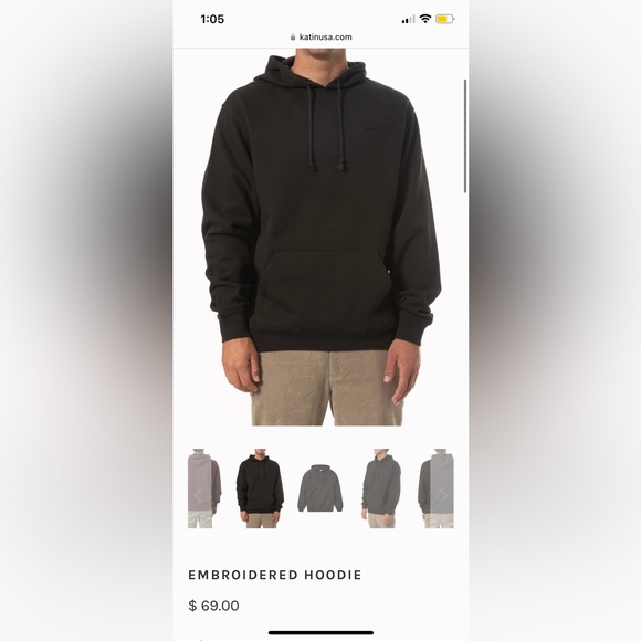 Pink Tie Dye Katin Hoodie - Picture 5 of 5